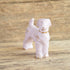 Pink Porcelain Dog